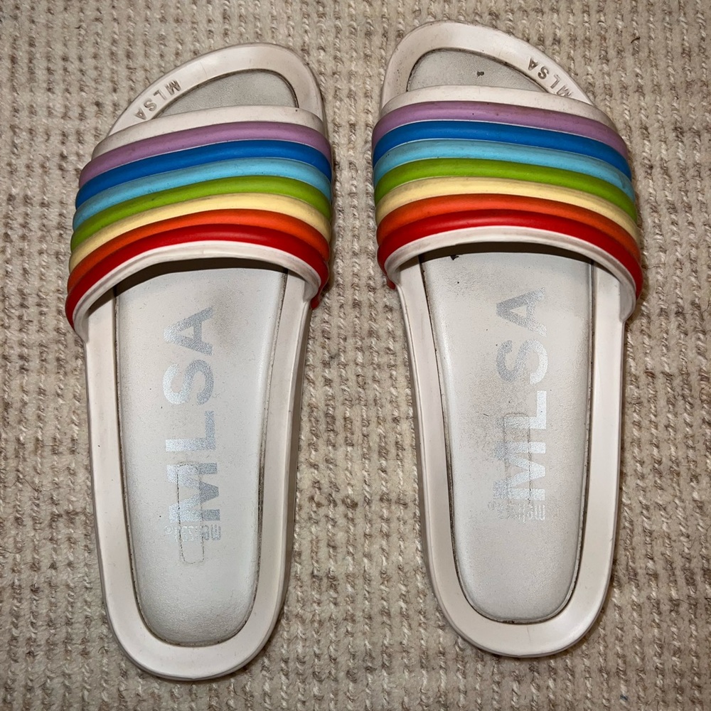Melissa Women’s Beach 3DB Rain Slides